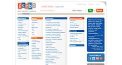Desktop Screenshot of geebo.com
